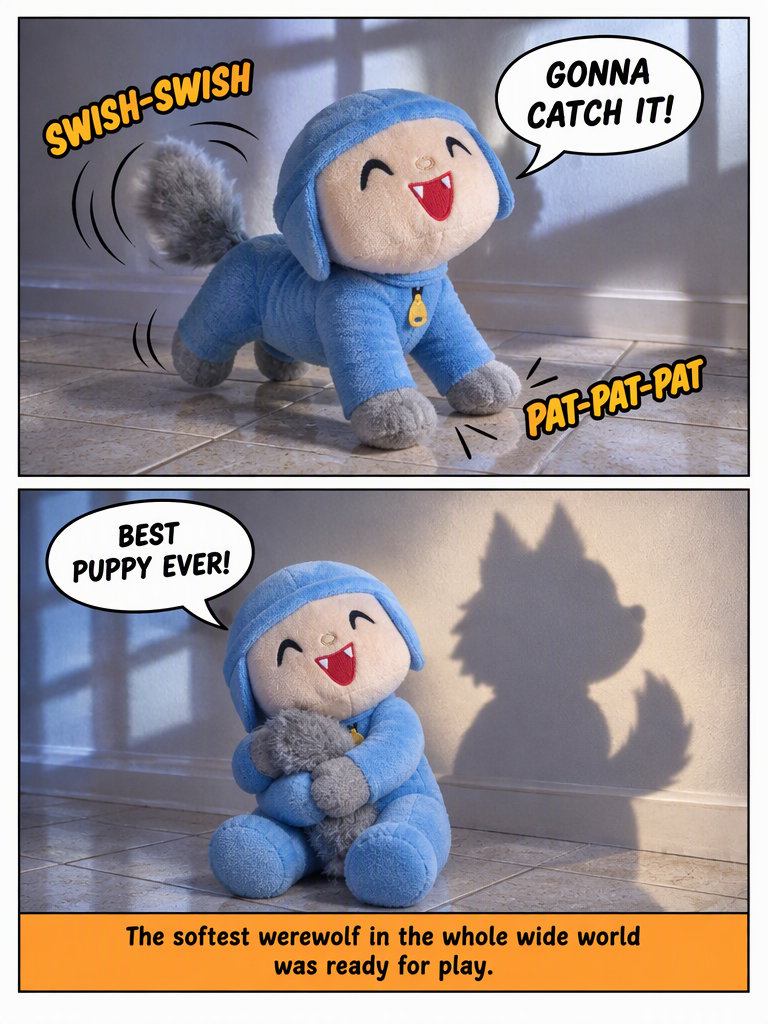 pocoyo turns into a werewolf boy (page 4 of 4)