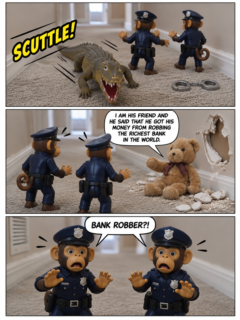 The Alligator's Quick Getaway (page 2 of 4)