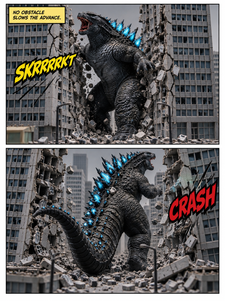 Godzilla Attacks The City: Part 1 (page 2 of 4)