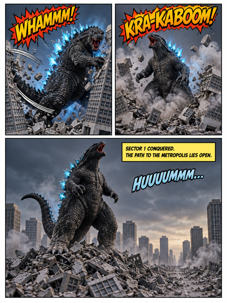 Godzilla Attacks The City: Part 1 (page 4 of 4)