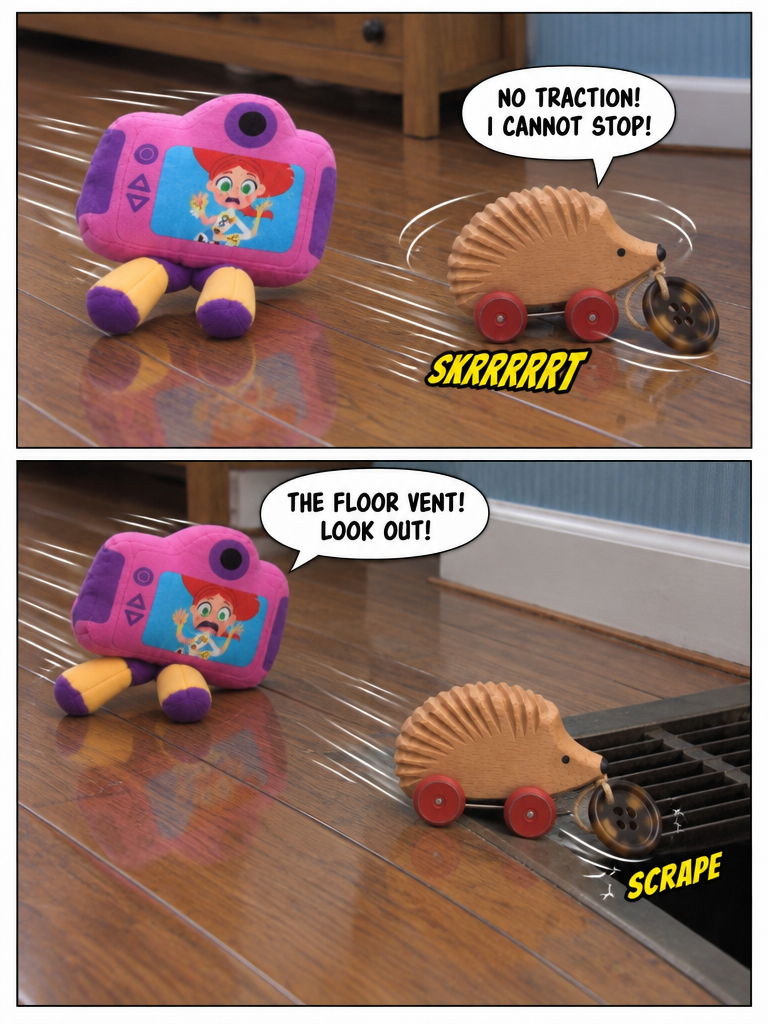 Sliding Safe on the Hardwood (page 3 of 4)
