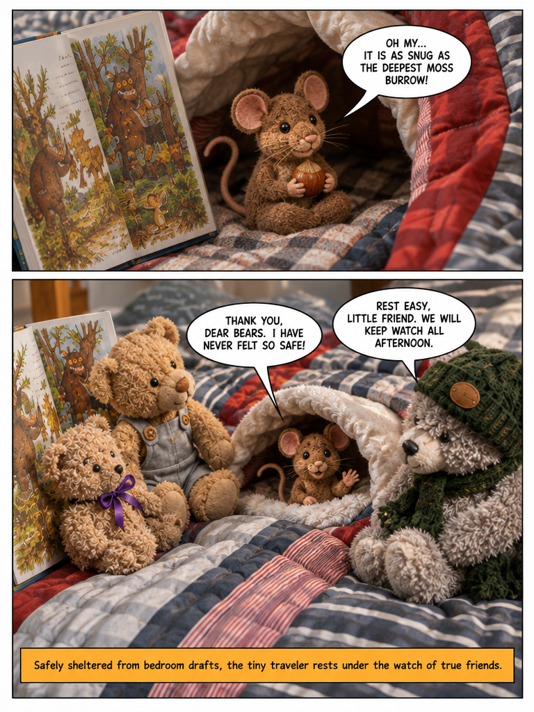 A Cozy Camp for a Little Mouse (page 4 of 4)