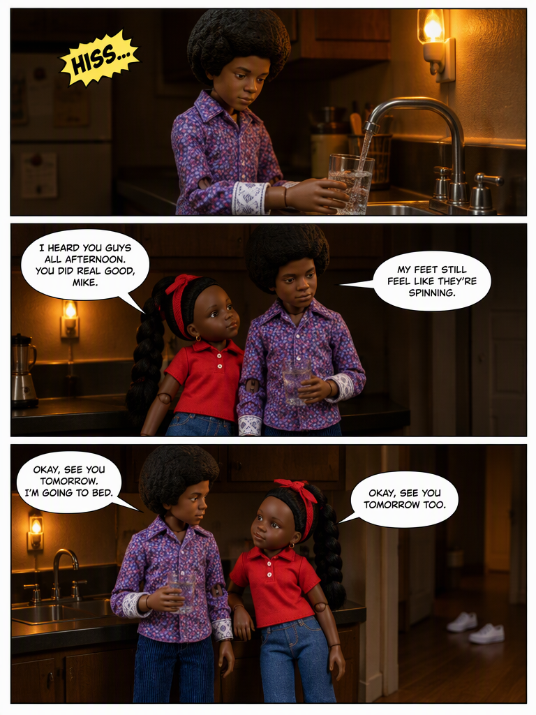 Midnight Rehearsal and the Glass of Water (page 4 of 4)