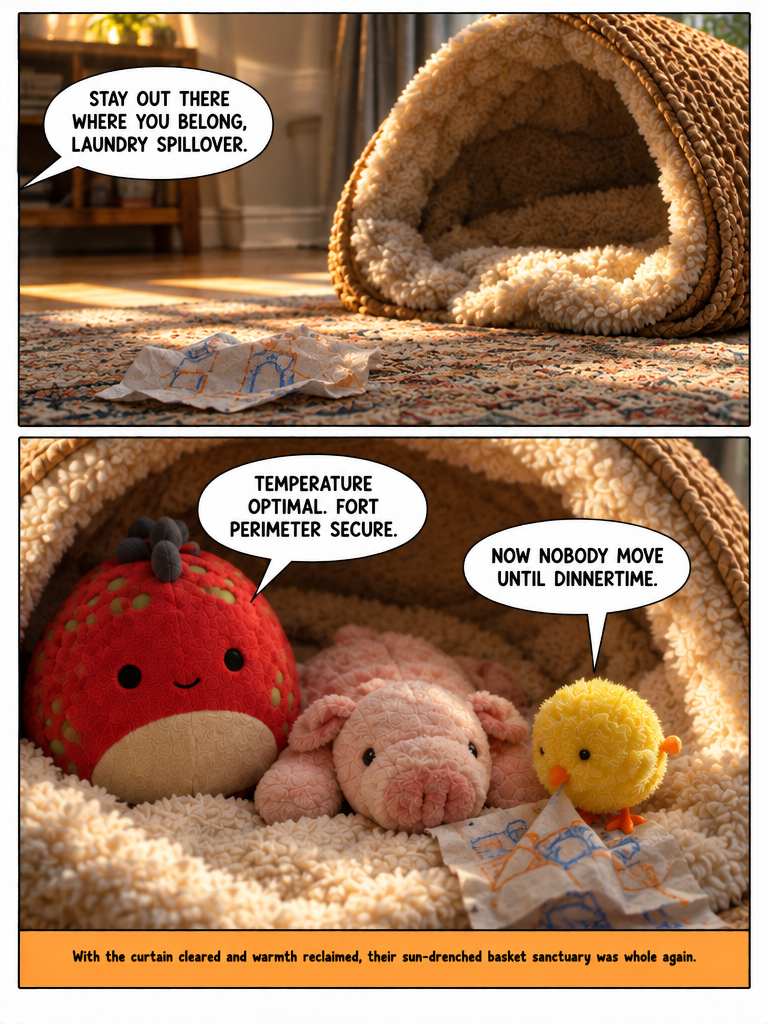 Sunlight in the Basket Fort (page 4 of 4)