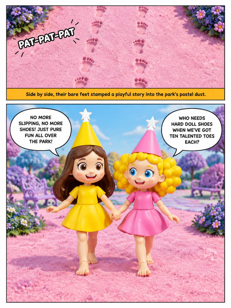 Barefoot in the Pastel Park starting with Sun and Stella (page 4 of 8)