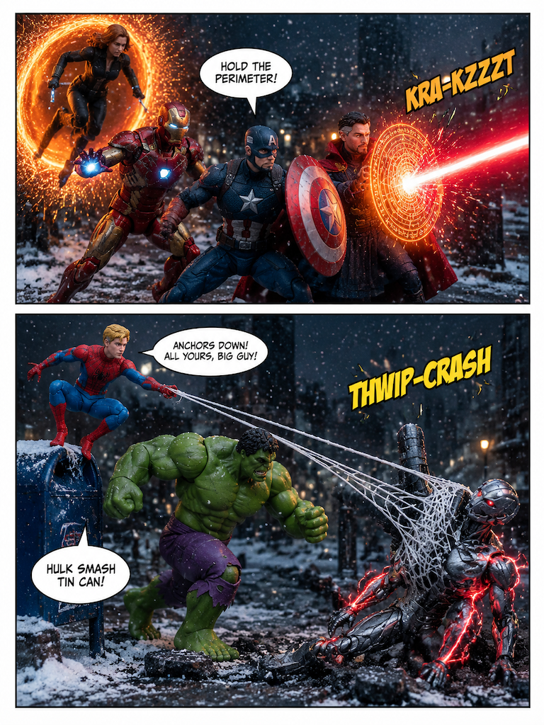 Avengers Assemble Against Ultron (page 3 of 4)