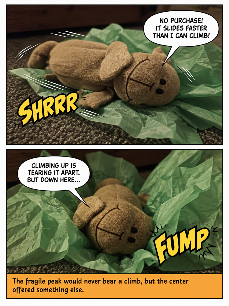 The Great Tissue Mountain Ascent (page 2 of 4)