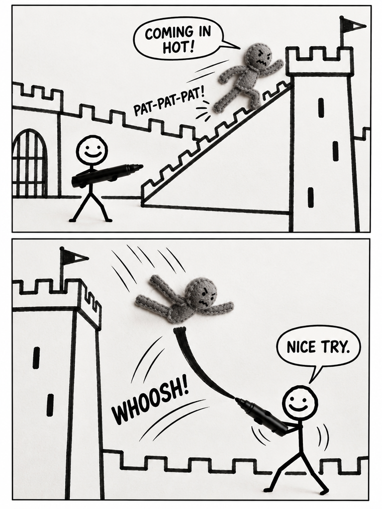 Drawing the Fortress (page 3 of 4)