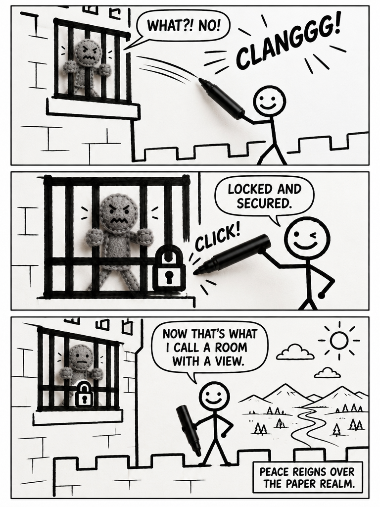 Drawing the Fortress (page 4 of 4)