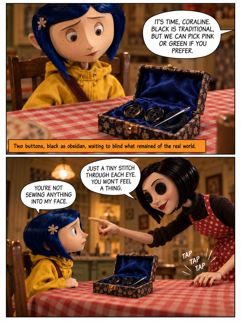 A Button for an Eye (page 2 of 4)
