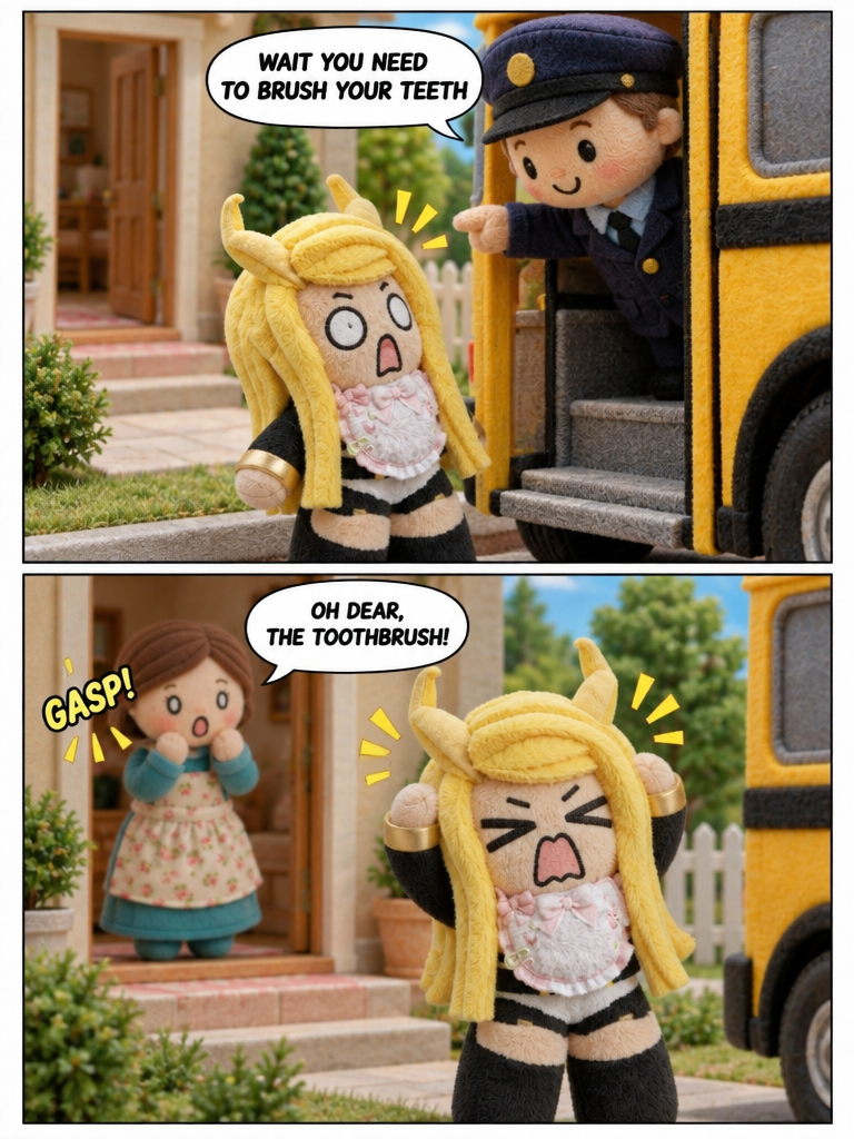 Morning Check Before the Bus (page 3 of 4)