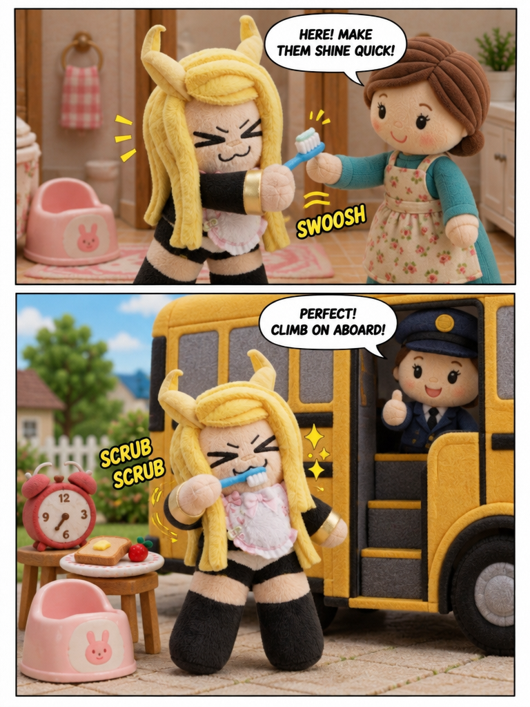 Morning Check Before the Bus (page 4 of 4)