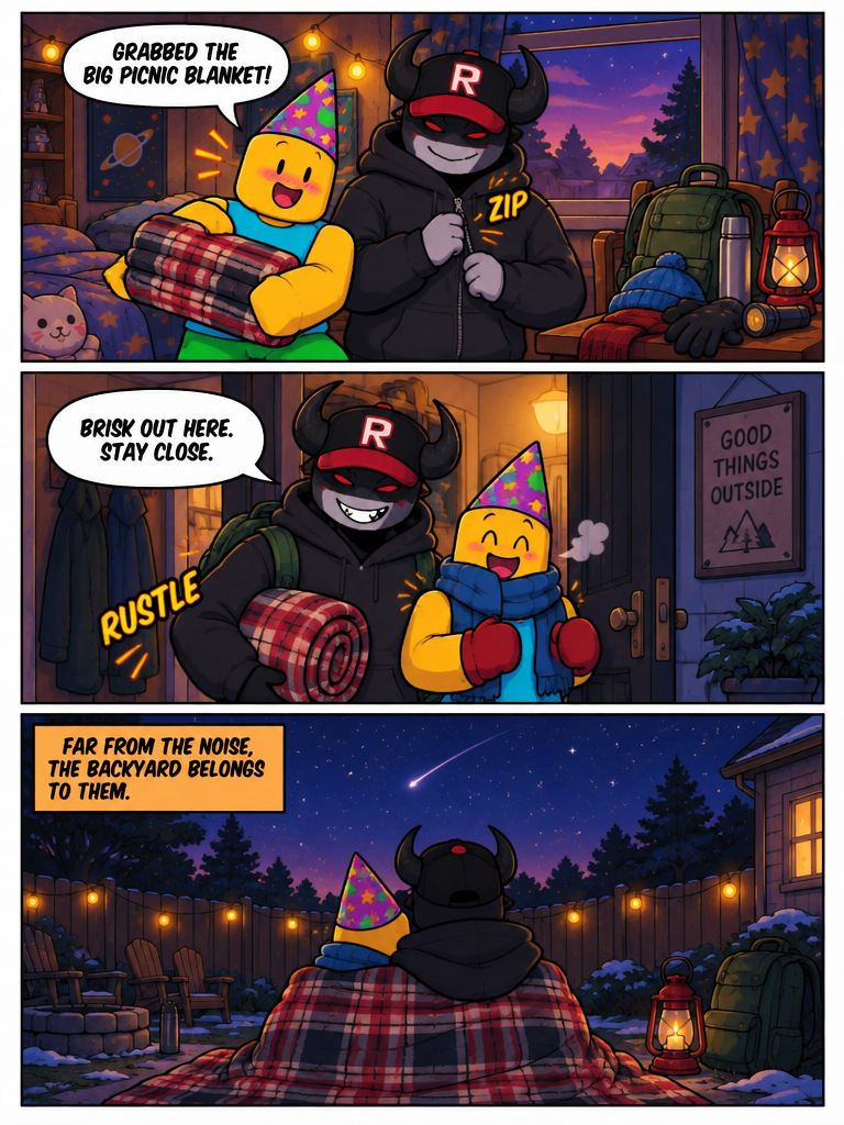 Shooting Stars Over the Lawn (page 2 of 4)