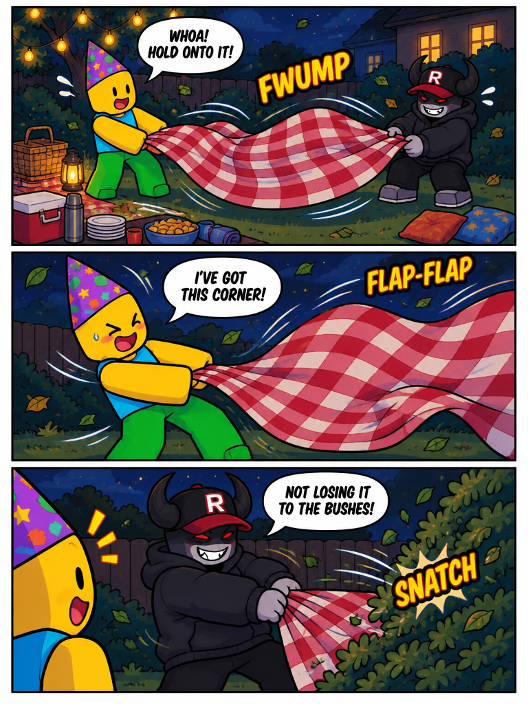 Shooting Stars Over the Lawn (page 3 of 4)