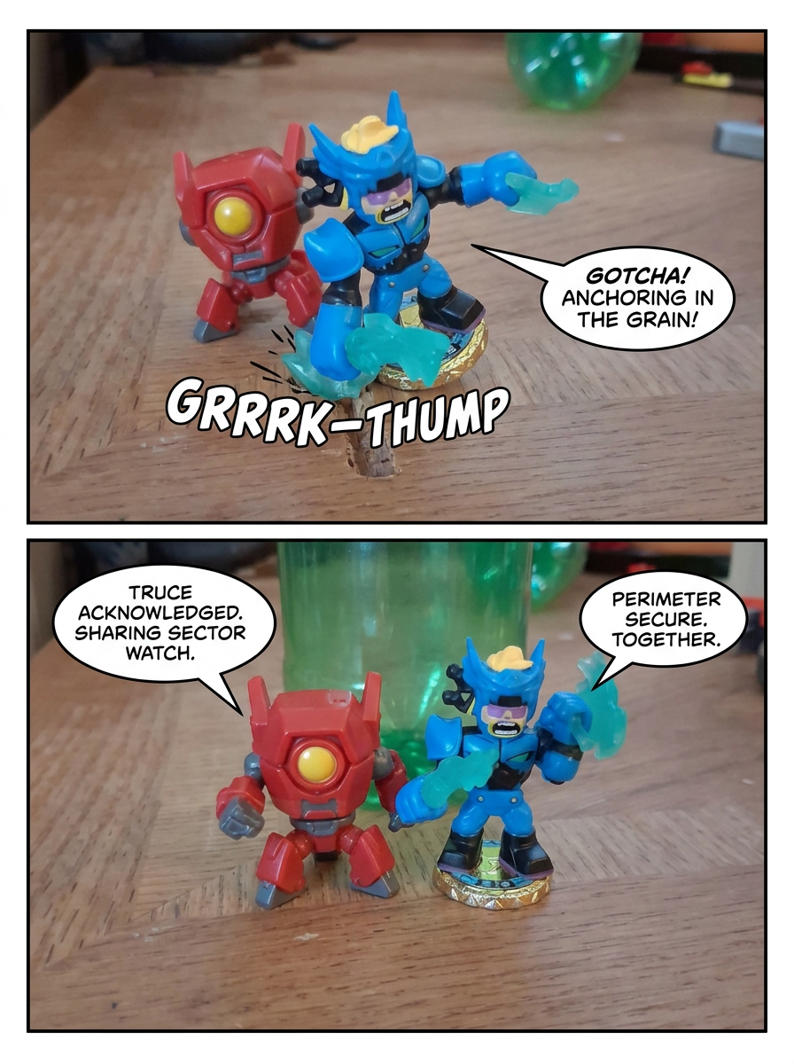 Truce at the Bottle Perimeter (page 3 of 3)