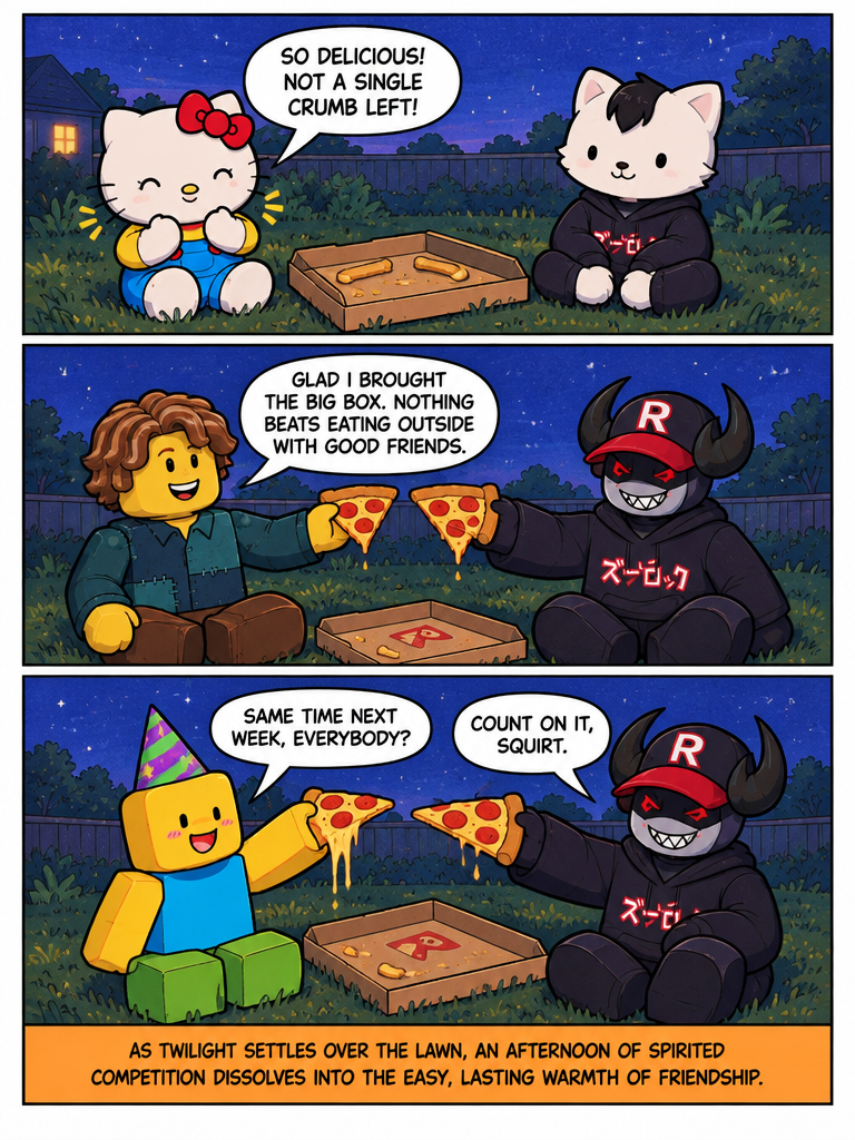 Bacon Arrives with the Victory Feast (page 4 of 4)