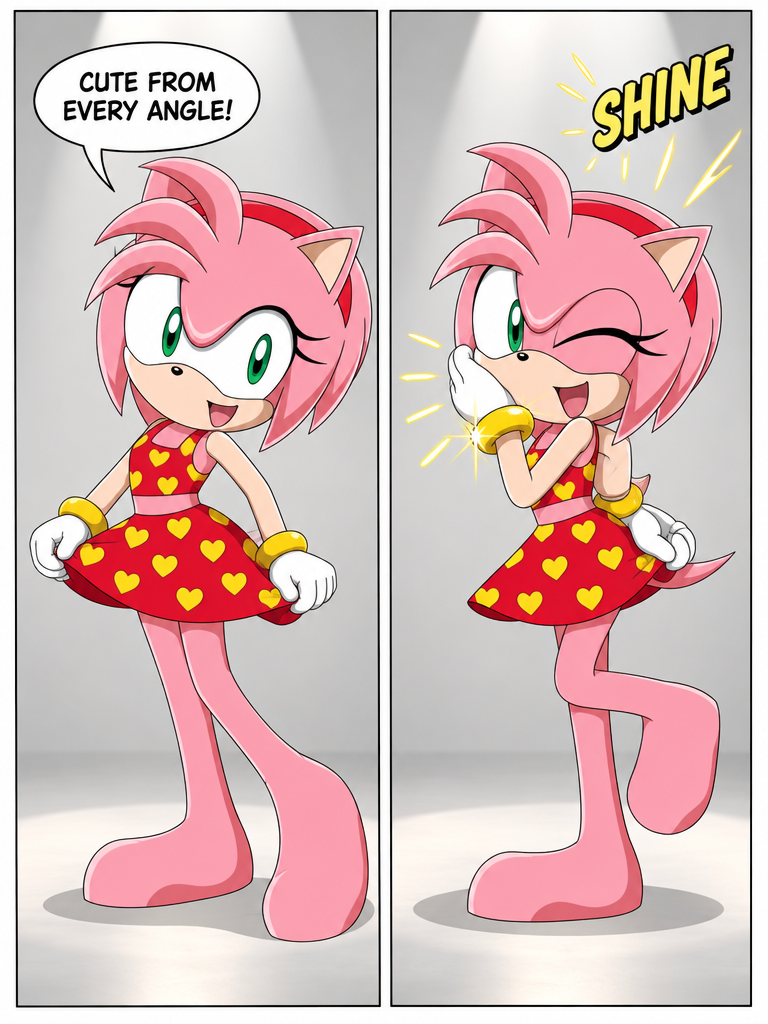 Amy's Heart-Patterned Spotlight (page 2 of 4)