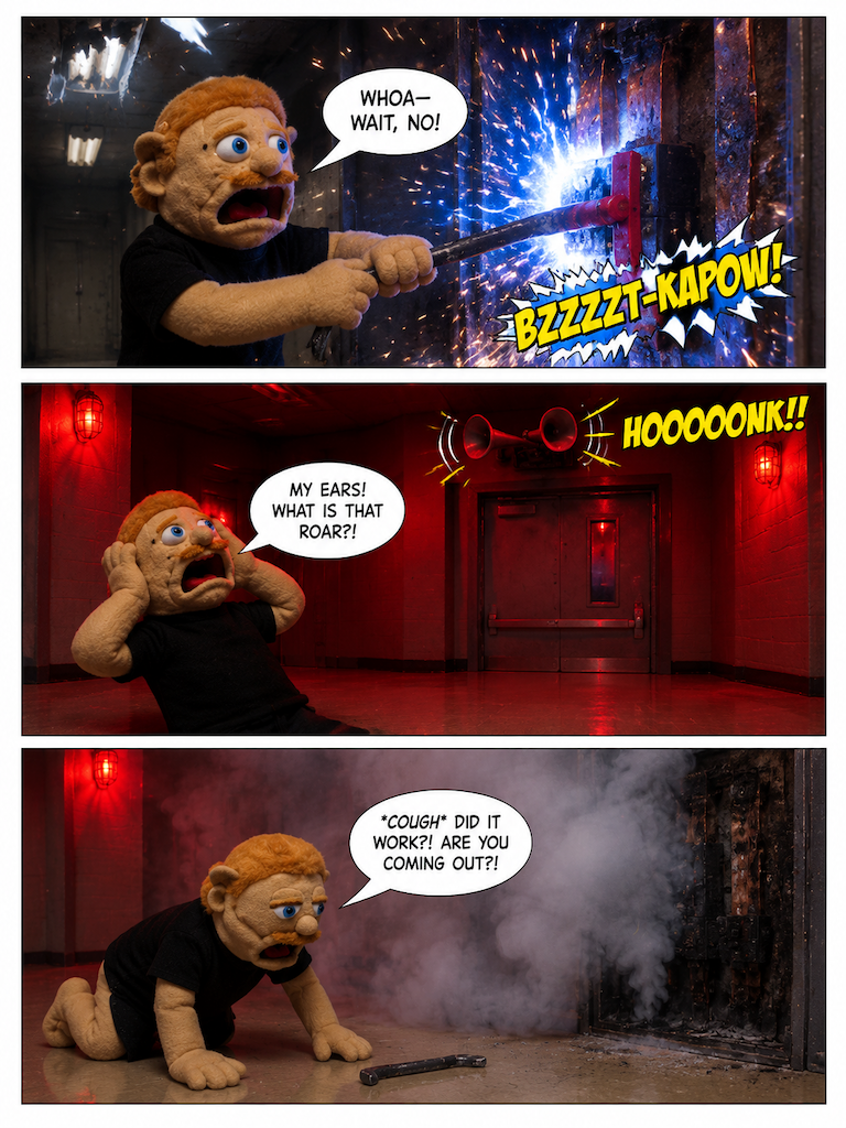 Lockdown on Block B (page 6 of 8)