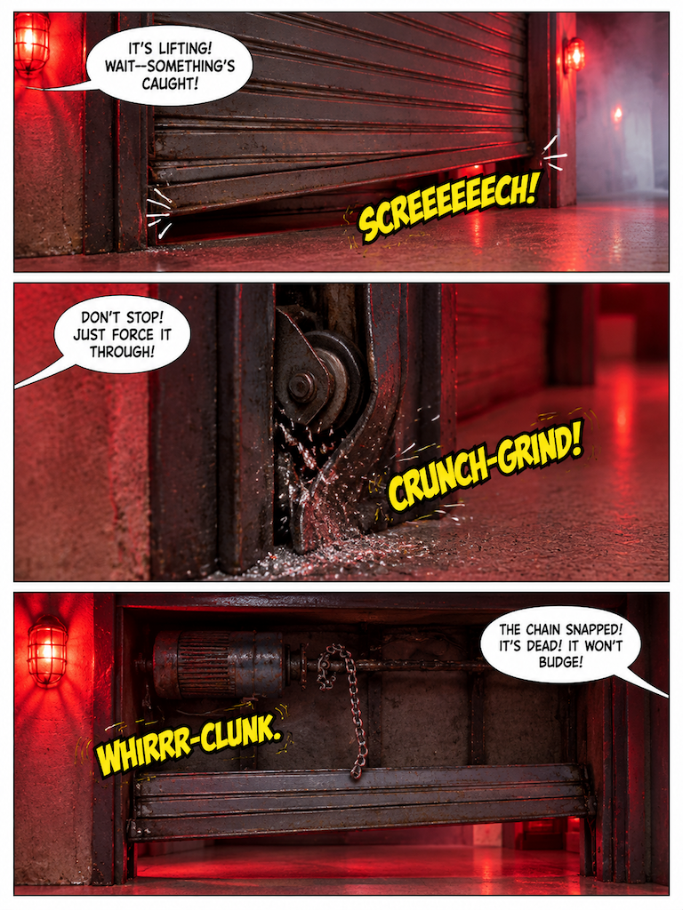 Lockdown on Block B (page 7 of 8)