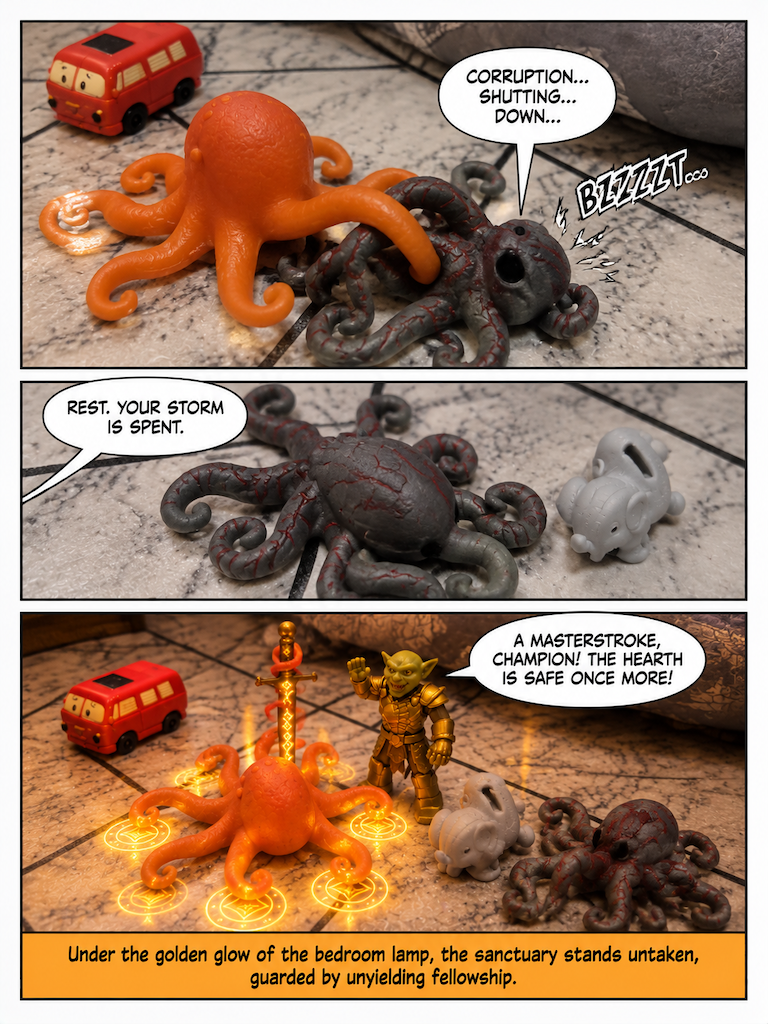 Tangle of the Glitched Tide (page 4 of 4)