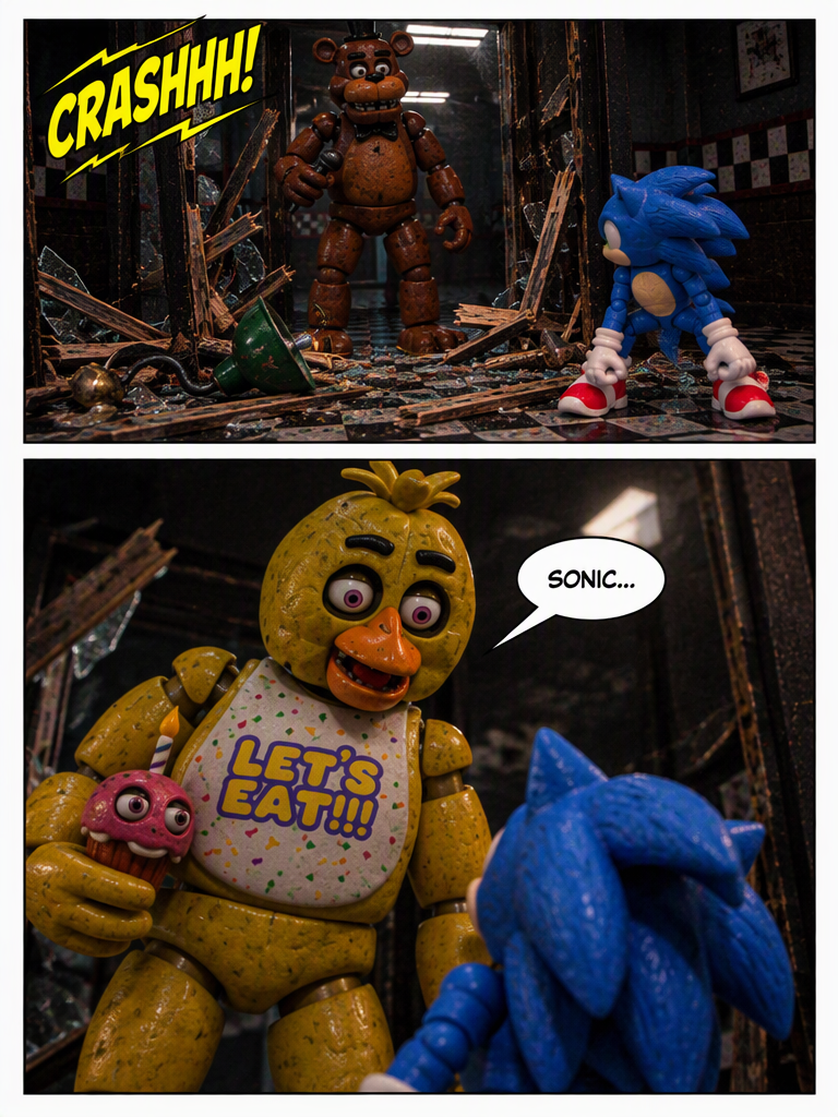 sonic x FNAF part 8 (page 2 of 4)