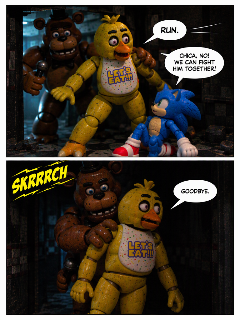 sonic x FNAF part 8 (page 3 of 4)