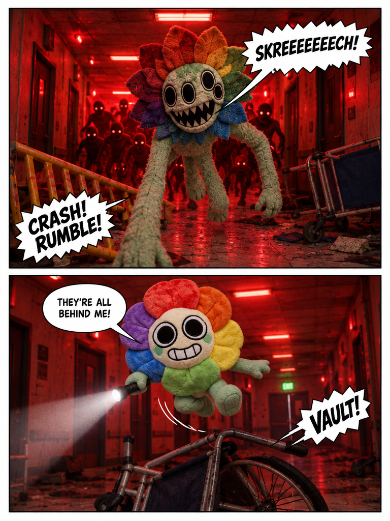 Lost in the Backrooms Part 7!!! (page 3 of 4)