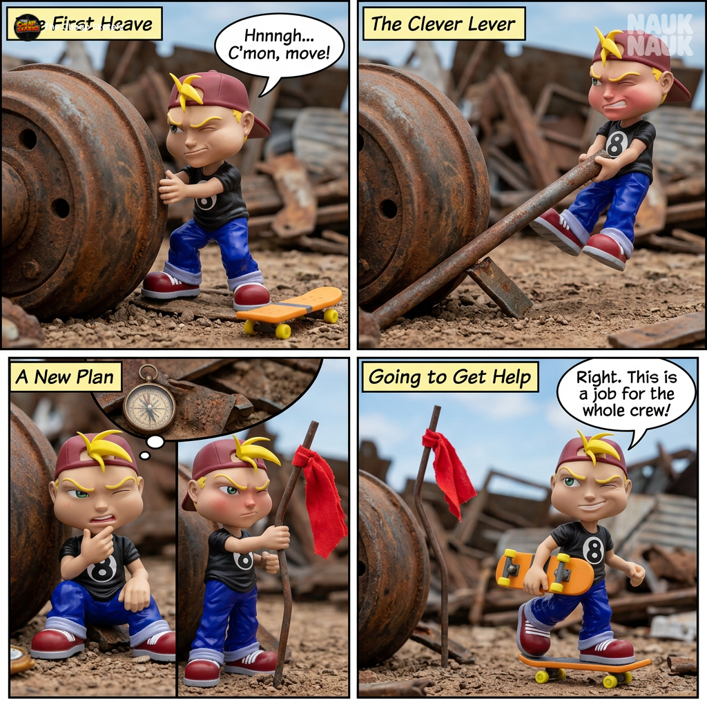 A job for the whole crew