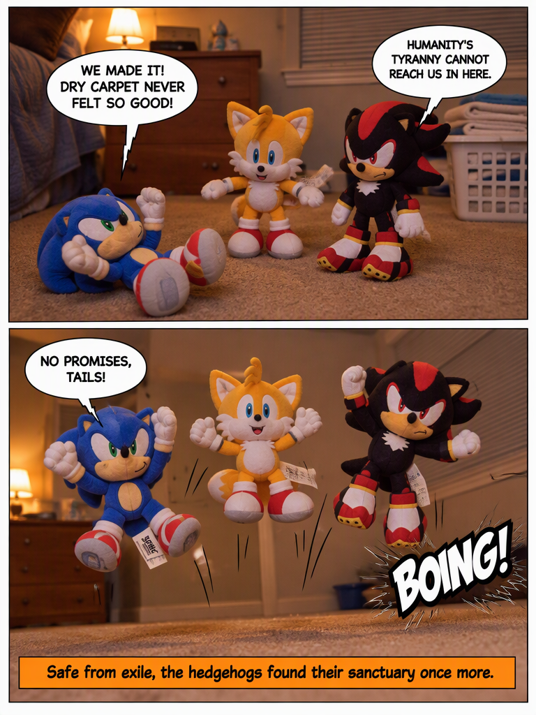 Exiled to Tails' Room (page 4 of 4)