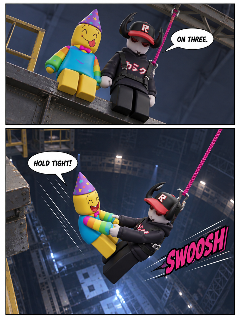 Acrobatic Suspension Over the Abyss (page 2 of 4)