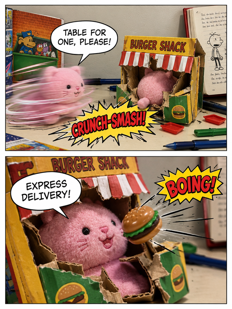Crash at the Burger Shack (page 3 of 4)