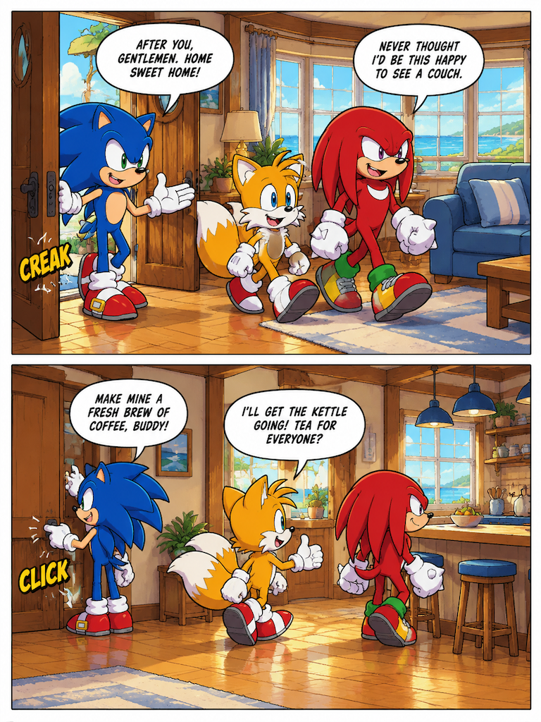 A Cozy Afternoon in Green Hill (page 2 of 4)
