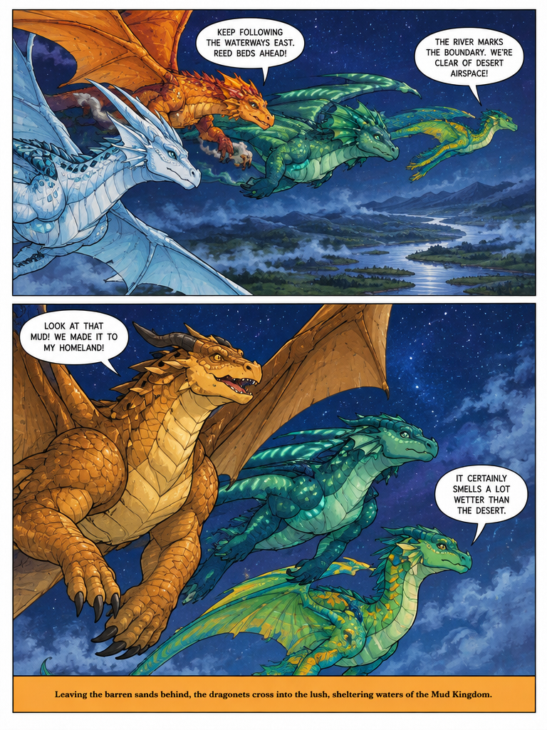 Wings of Fire: Sanctuary in the Swamplands (page 2 of 4)