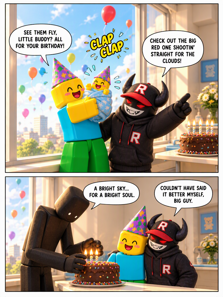A Birthday Surprise Outside Room 302 (page 3 of 4)