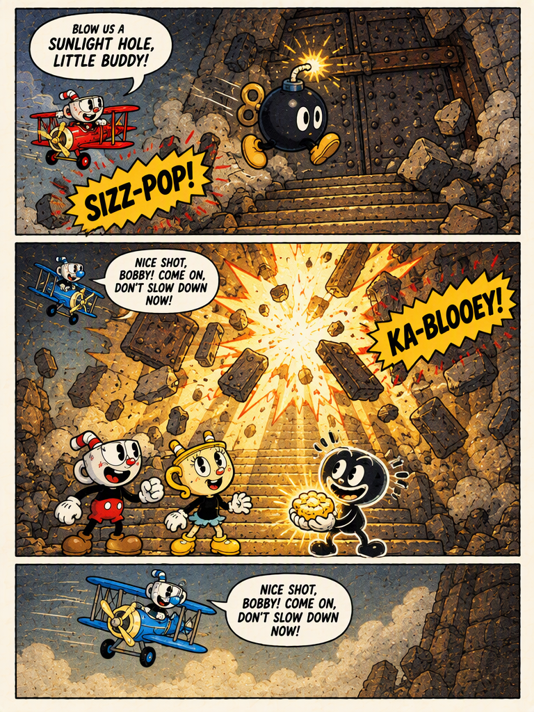 Escape from the Crumbly Cellar (page 3 of 4)