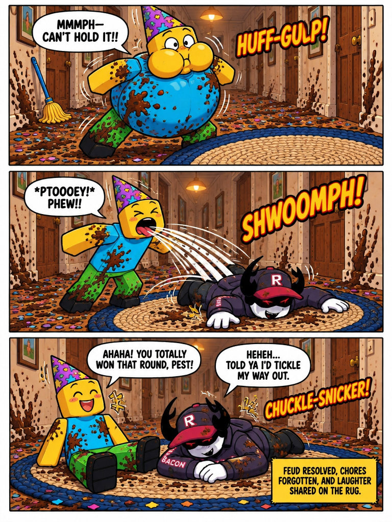 The Hallway Tickle Revolt (page 4 of 4)