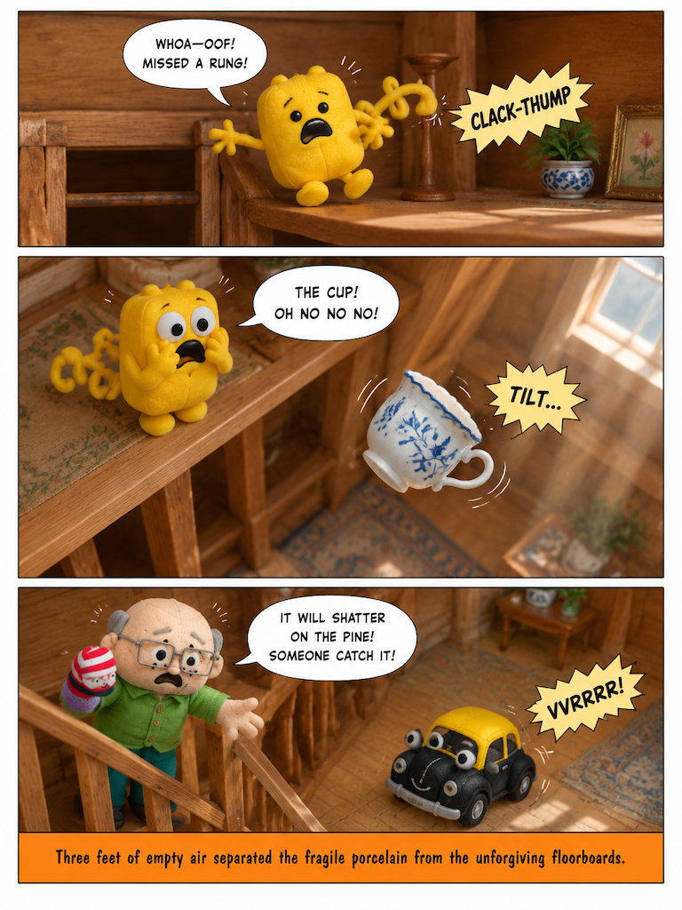 First Breakfast in the Loft (page 2 of 4)