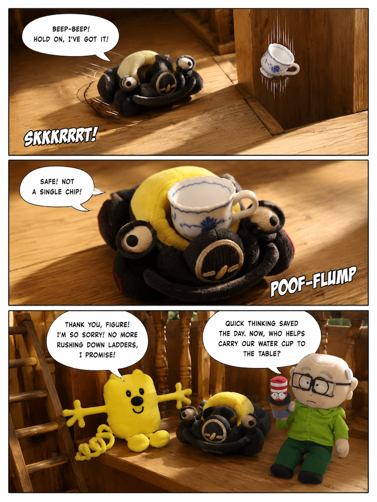 First Breakfast in the Loft (page 3 of 4)