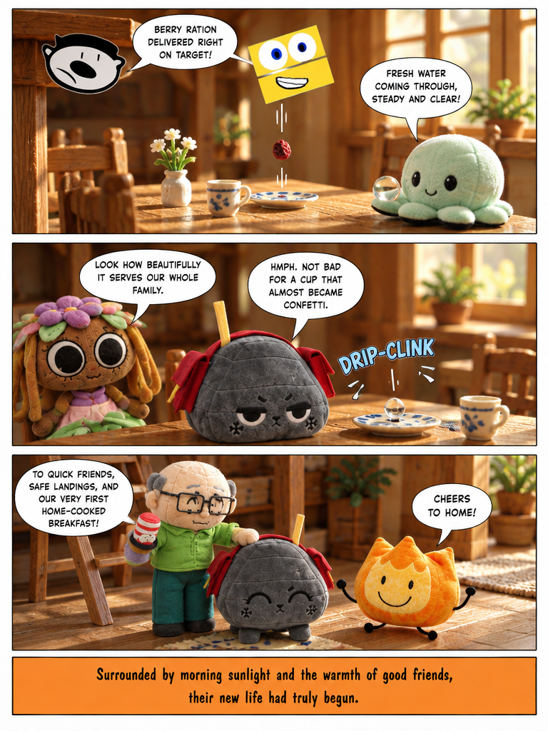 First Breakfast in the Loft (page 4 of 4)