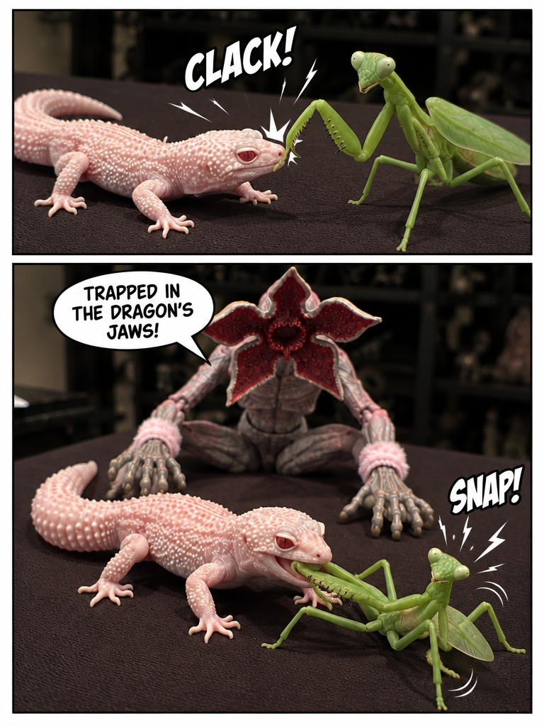 The Desk Dragon vs. the Praying Mantis (page 3 of 4)