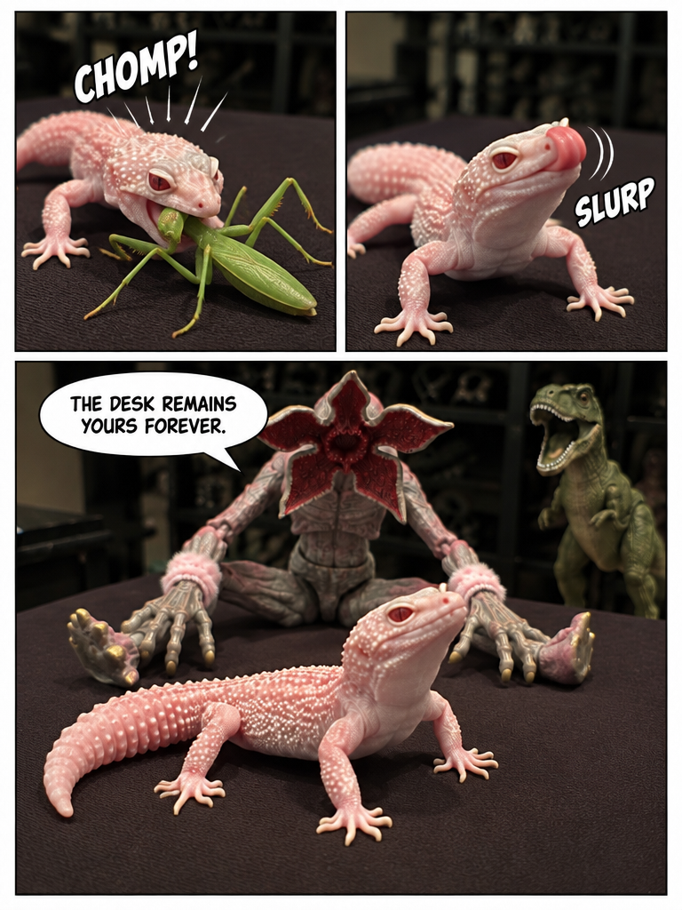 The Desk Dragon vs. the Praying Mantis (page 4 of 4)