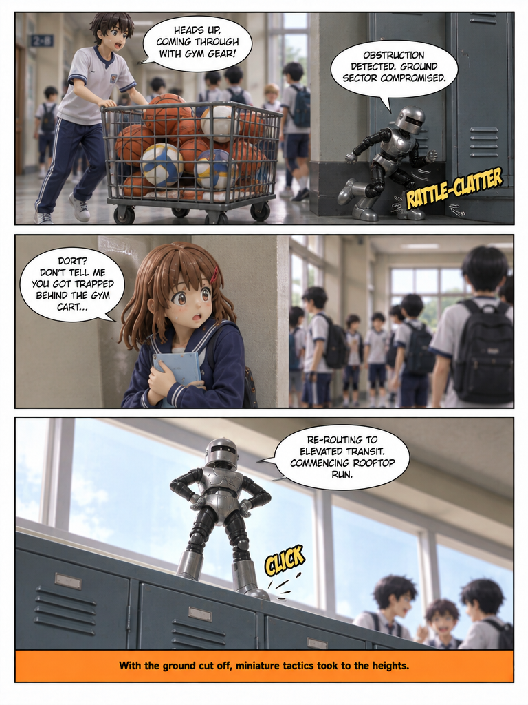 Rendezvous in the Corridor (page 2 of 4)