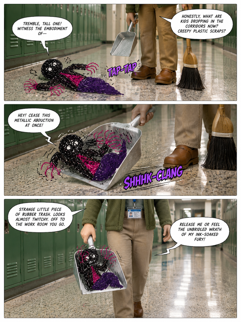 Sticky Situation at School (page 3 of 4)