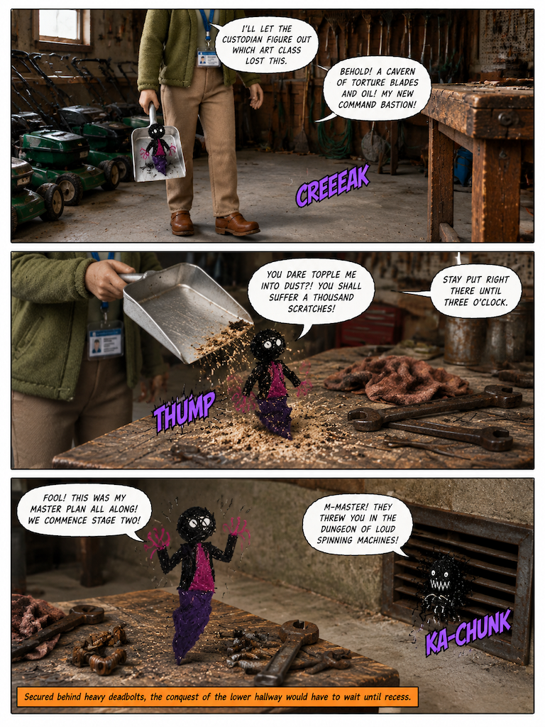 Sticky Situation at School (page 4 of 4)