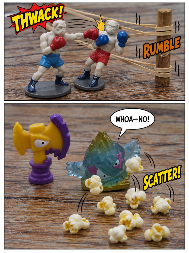 Ringside Popcorn Spill (page 3 of 4)