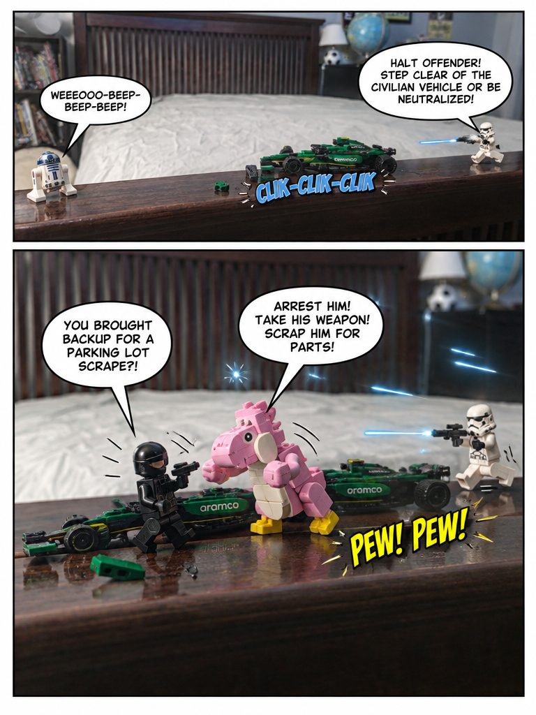 Fender Bender on the Footboard (page 2 of 4)