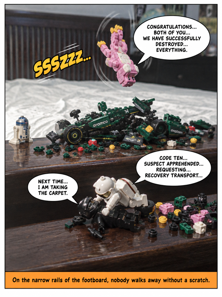 Fender Bender on the Footboard (page 4 of 4)