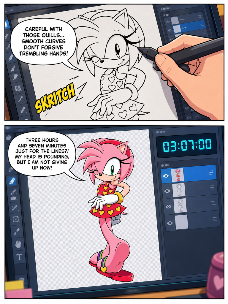 Racing Against the Ink Line (page 2 of 4)