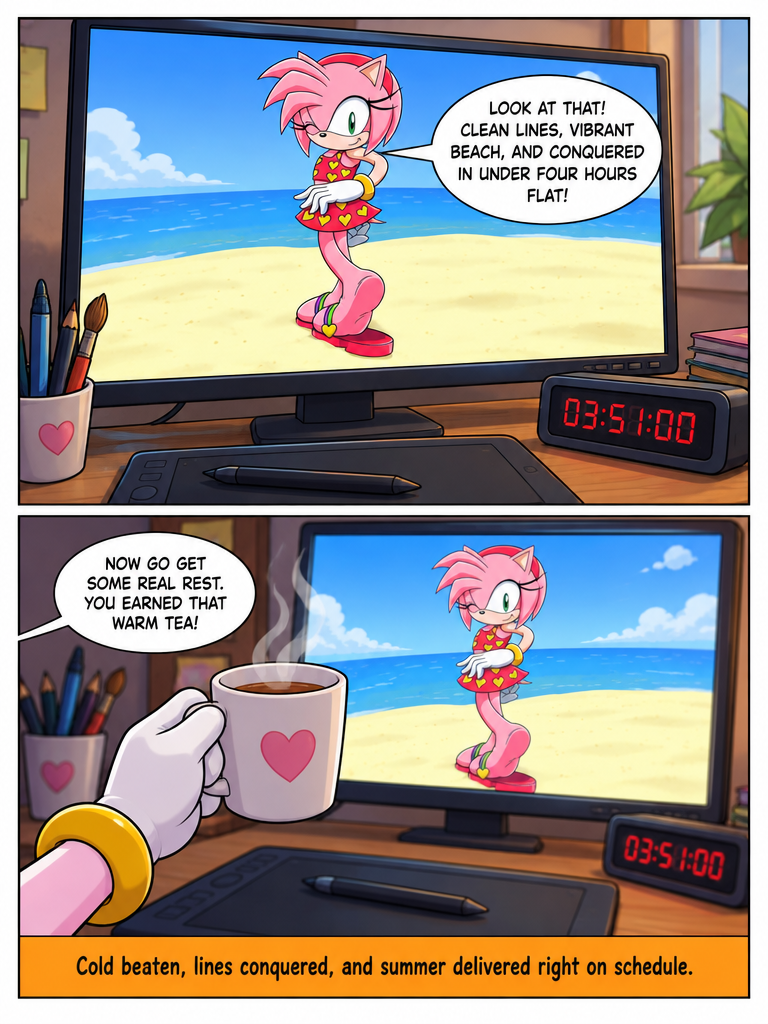 Racing Against the Ink Line (page 4 of 4)