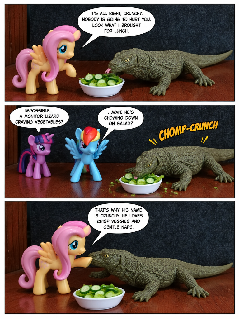 Fluttershy's New Friend Crunchy (page 3 of 4)